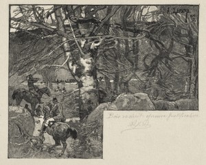 Une Chasse au Mont Gérard