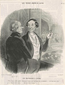 Une maitresse a l'opera