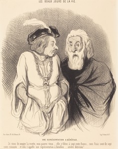 Une Représentation a bénéfice