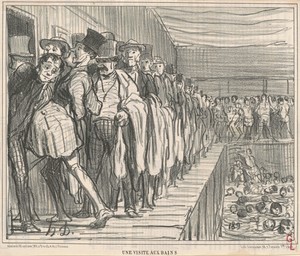 Une visite aux bains