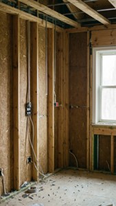 Unfinished Drywall Room