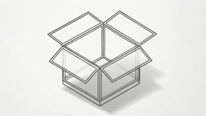 Unfolded Box Isometric