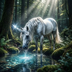 Unicorn at Forest Spring