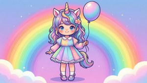 Unicorn Birthday Girl