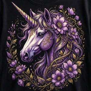 Unicorn Fantasy Crest