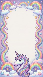 Unicorn Magic Border