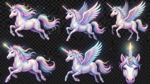 Unicorn Magic Sprite Sheet