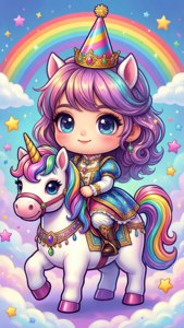 Unicorn Queen Chibi