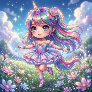 Unicorn Tutu Dance