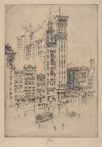Union Square, Rainy Day
