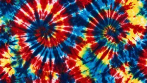 Uniqlo Tie-Dye Abstract