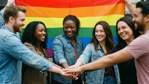 Unity Under Pride Flag