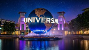 Universal Studios Night Glow