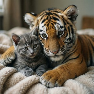 Unlikely Cuddle
