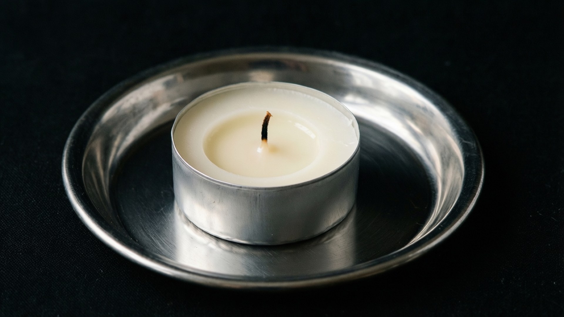 Unlit Candle by Wallpapers.art Studio