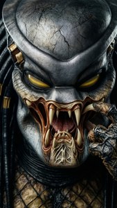 Unmasked Predator Close-Up
