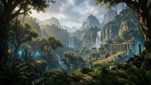 Unreal Valley Ancient Ruins