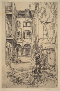 Untitled (Courtyard, New Orleans)
