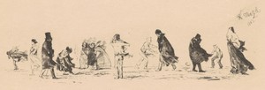 Untitled (Figures in a Strong Wind)