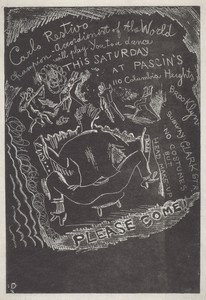 Untitled (Invitation to Party at Jules Pascin's)