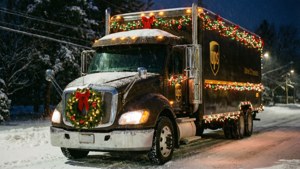 UPS Christmas Truck