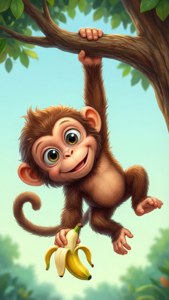 Upside Down Monkey Fun