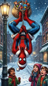 Upside-Down Santa