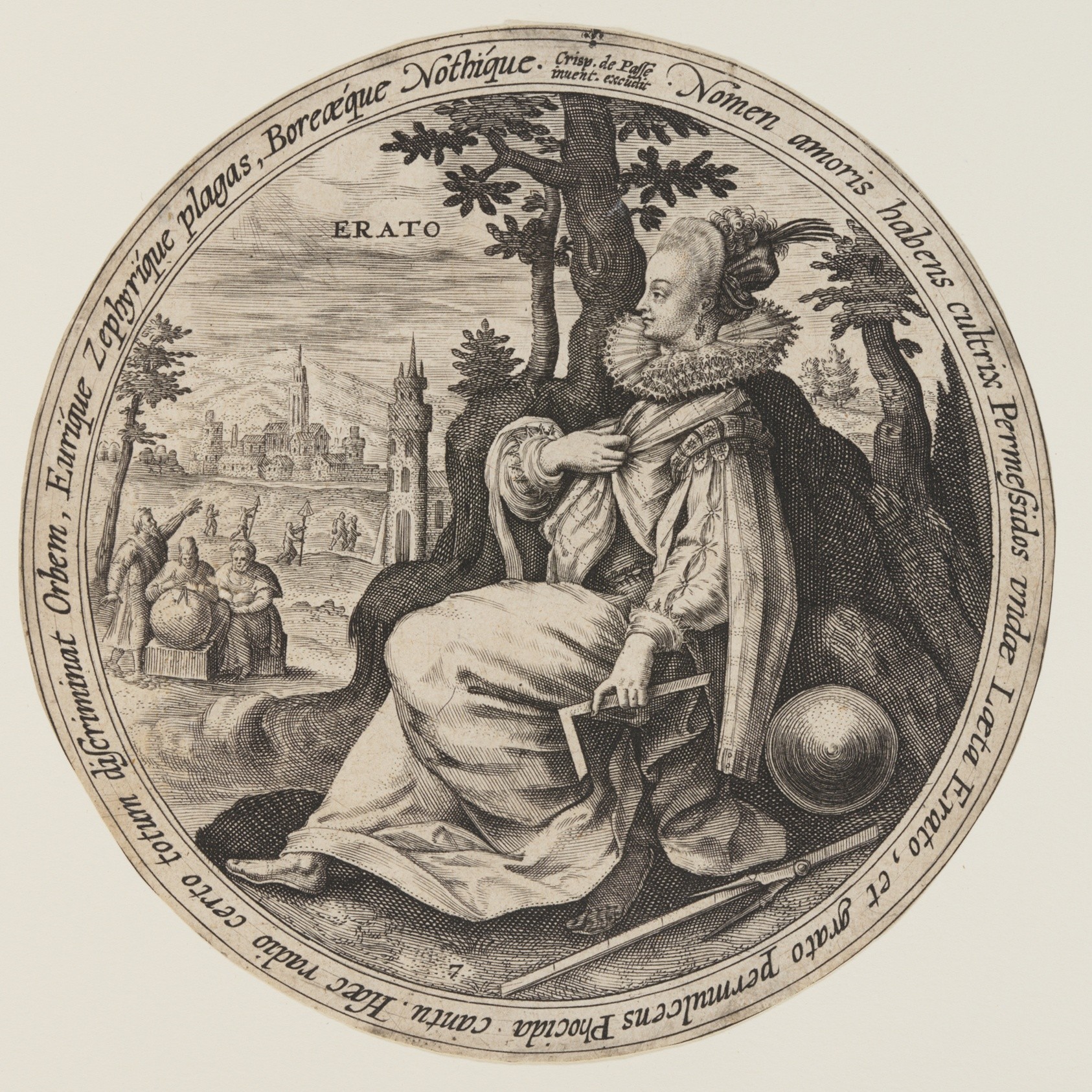 Urania, from The Muses by Unknown artist