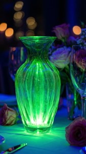 Uranium Glass Vase