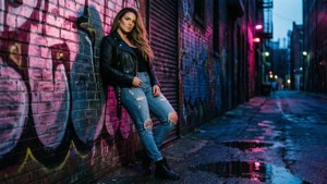 Urban Alley Night Style
