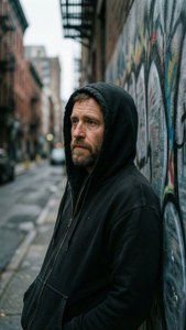Urban Alley Pensive