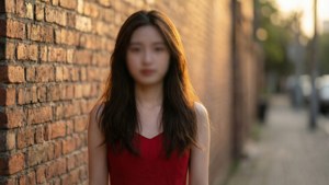 Urban Blurred Portrait