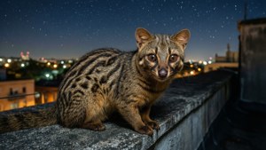 Urban Civet Under Stars