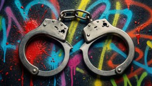 Urban Graffiti Cuffs