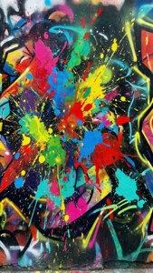 Urban Graffiti Splash