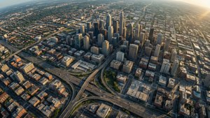 Urban Grid Aerial