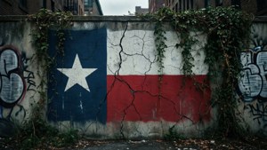 Urban Grunge Texas Flag