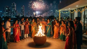 Urban Lohri Celebration