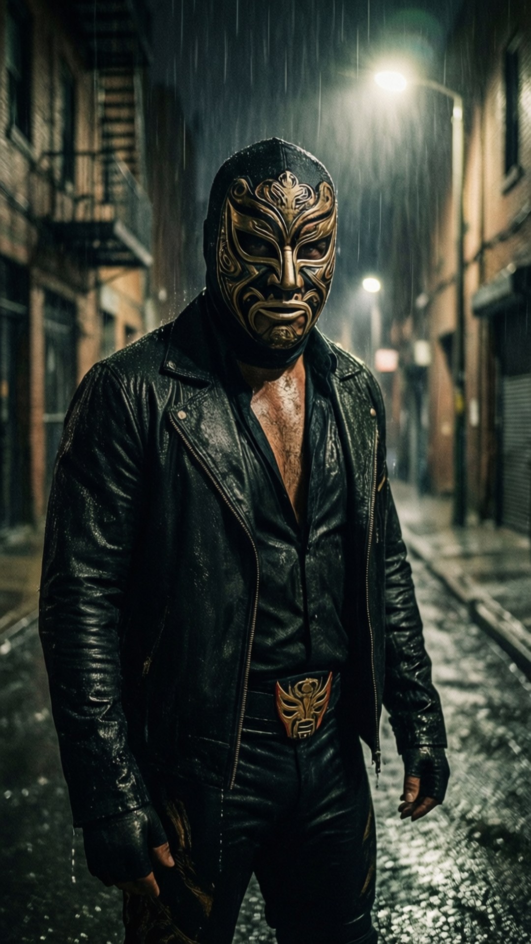 Urban Luchador by Wallpapers.art Studio