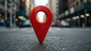 Urban Red Pin