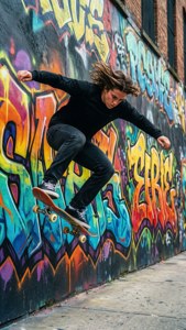 Urban Skate Graffiti