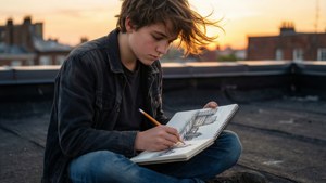 Urban Sketcher Sunset