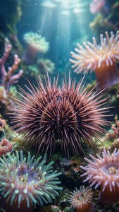 Urchin in Anemone Garden