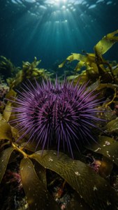 Urchin in Kelp