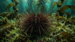 Urchin in Kelp Forest