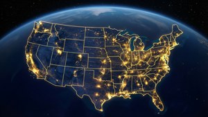 USA at Night