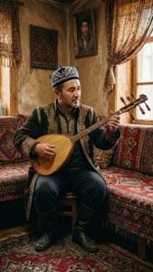 Uzbek Traditional Musician