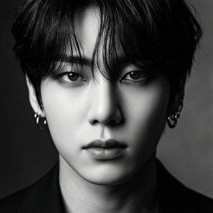 V Monochrome Portrait