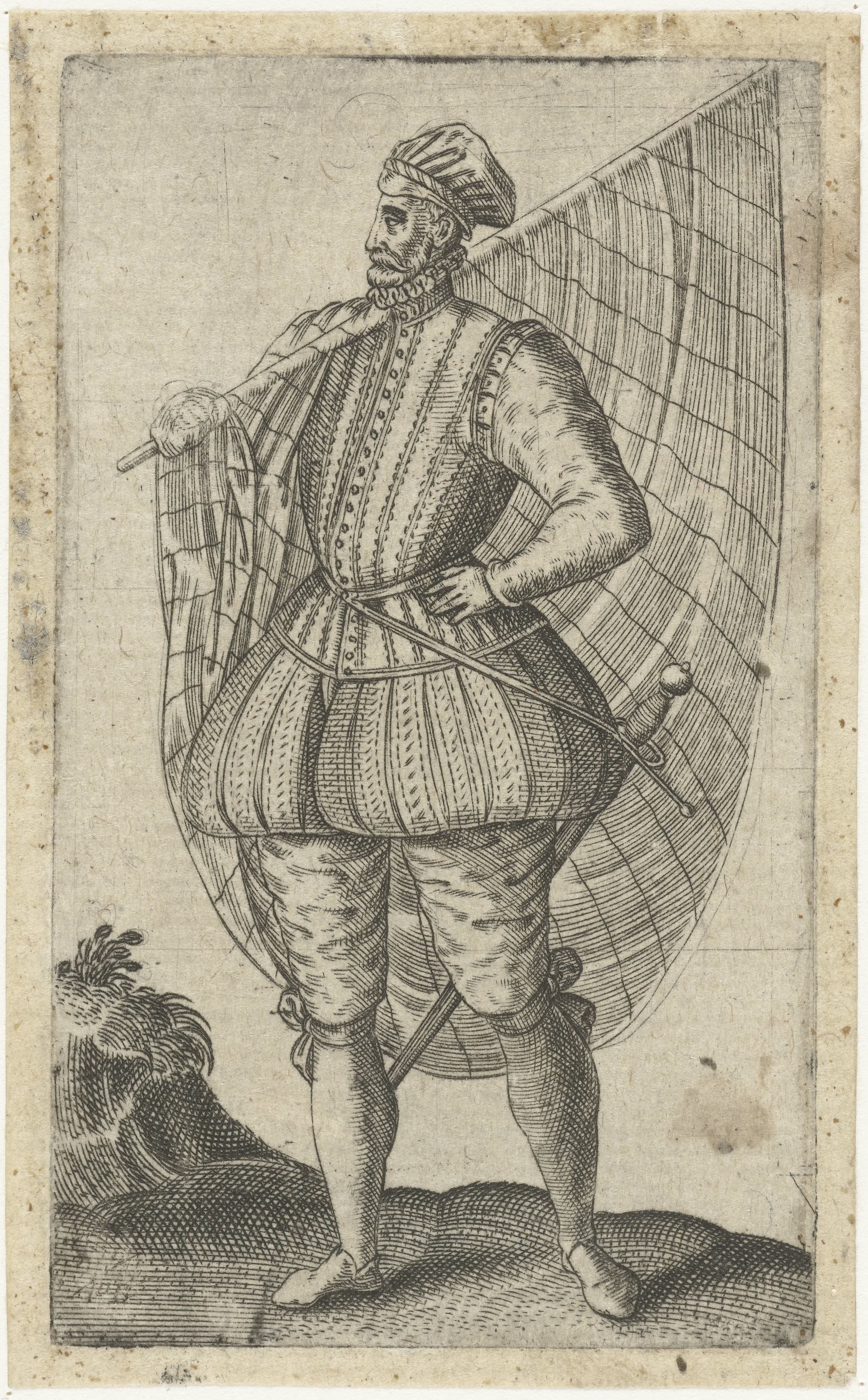 Vaandrig by Abraham de Bruyn