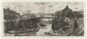 Vaart met brug